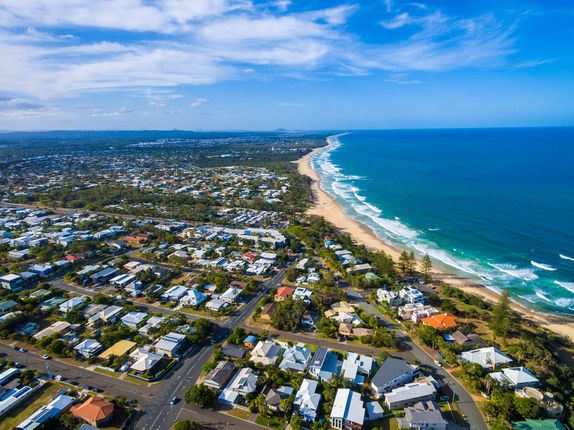 The Sunshine Coast in Queensland is one of the main beneficiaries of capital city escapees