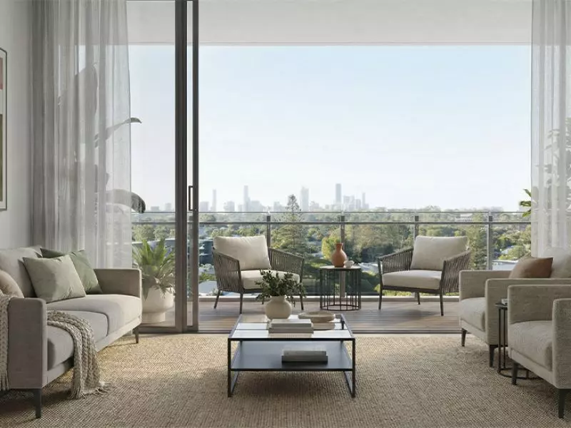 Light-Filled Living with a Serene Outlook