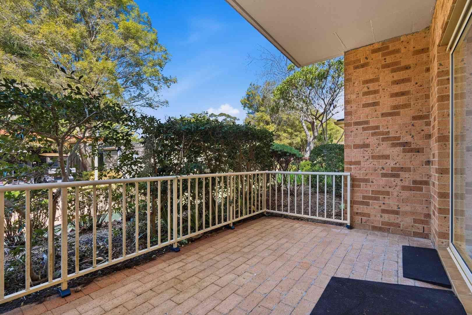 North Easterly aspect, ground floor unit