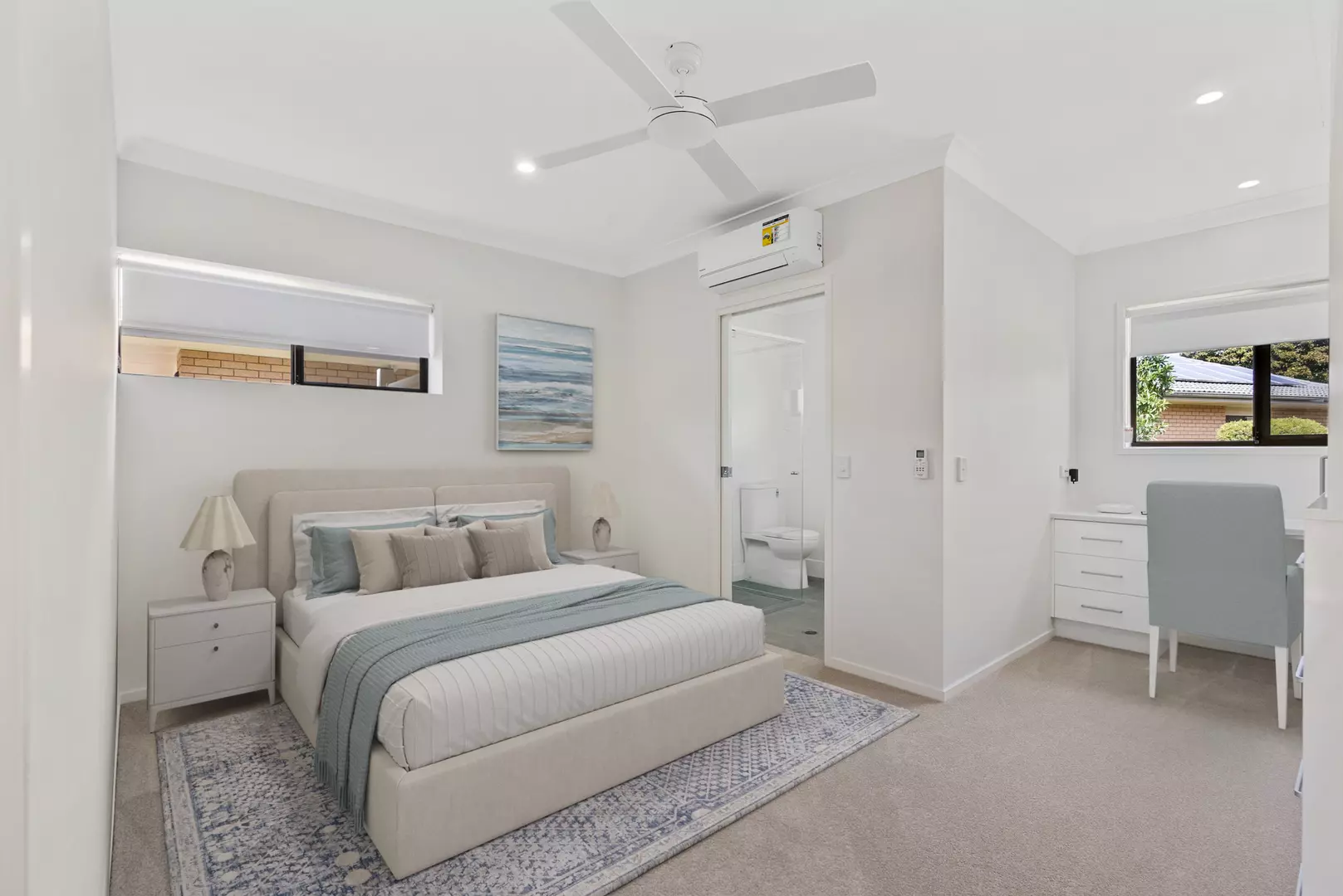 Stylish 1-Bedroom Unit with Study Nook and Private Patio