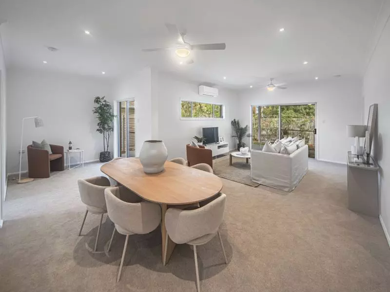 Elegant villa with flexible study space