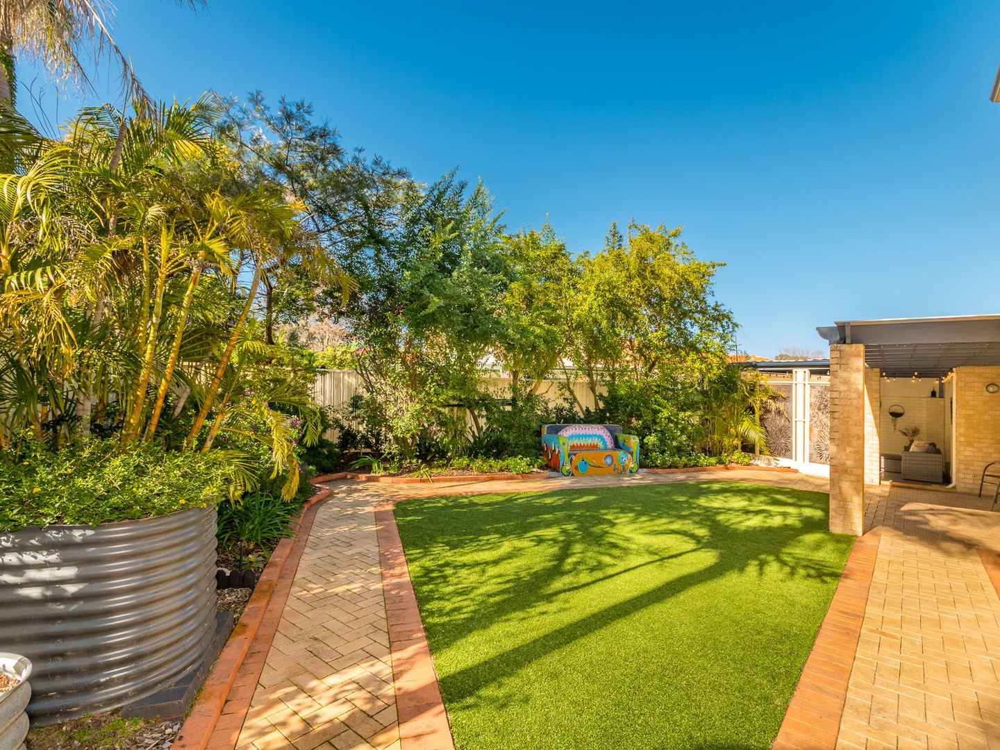 Spacious, renovated living with sanctuary gardens
