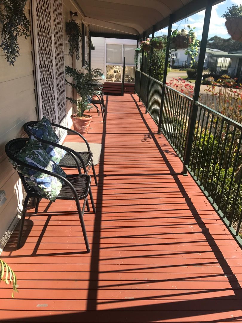 Two bedroom home on a large site,  a  short stroll away from recreation area, lush bushland and shopping centre