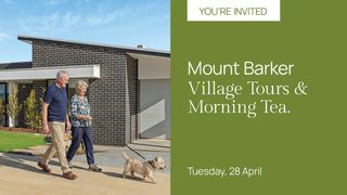 Living Choice Mount Barker's Morning Tea & Tour
