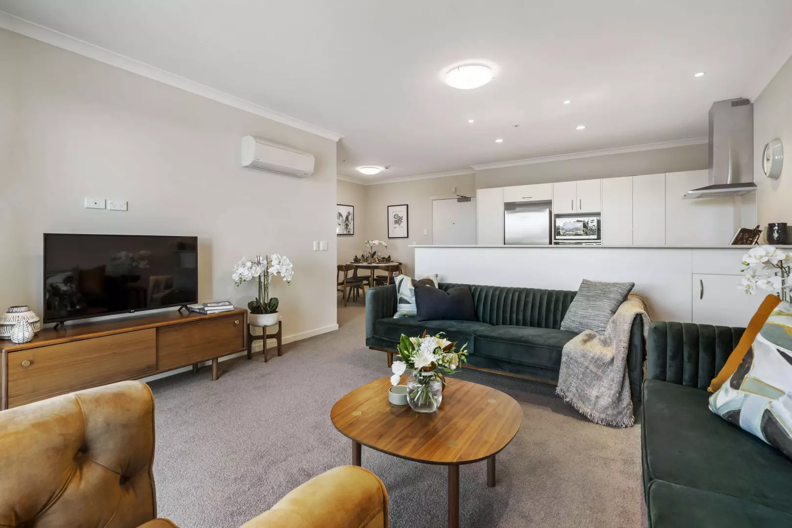 Corner Balcony Outlook | Independent Apartment at Nellie Melba Village
