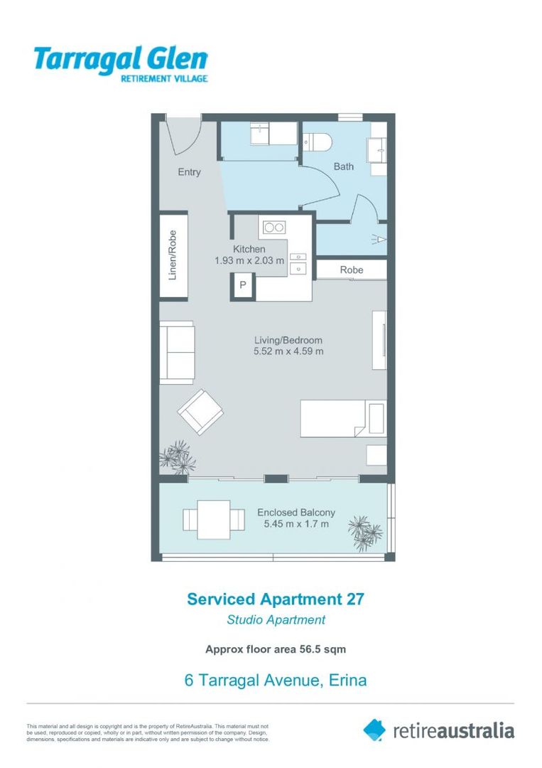 Tropical feel retirement living