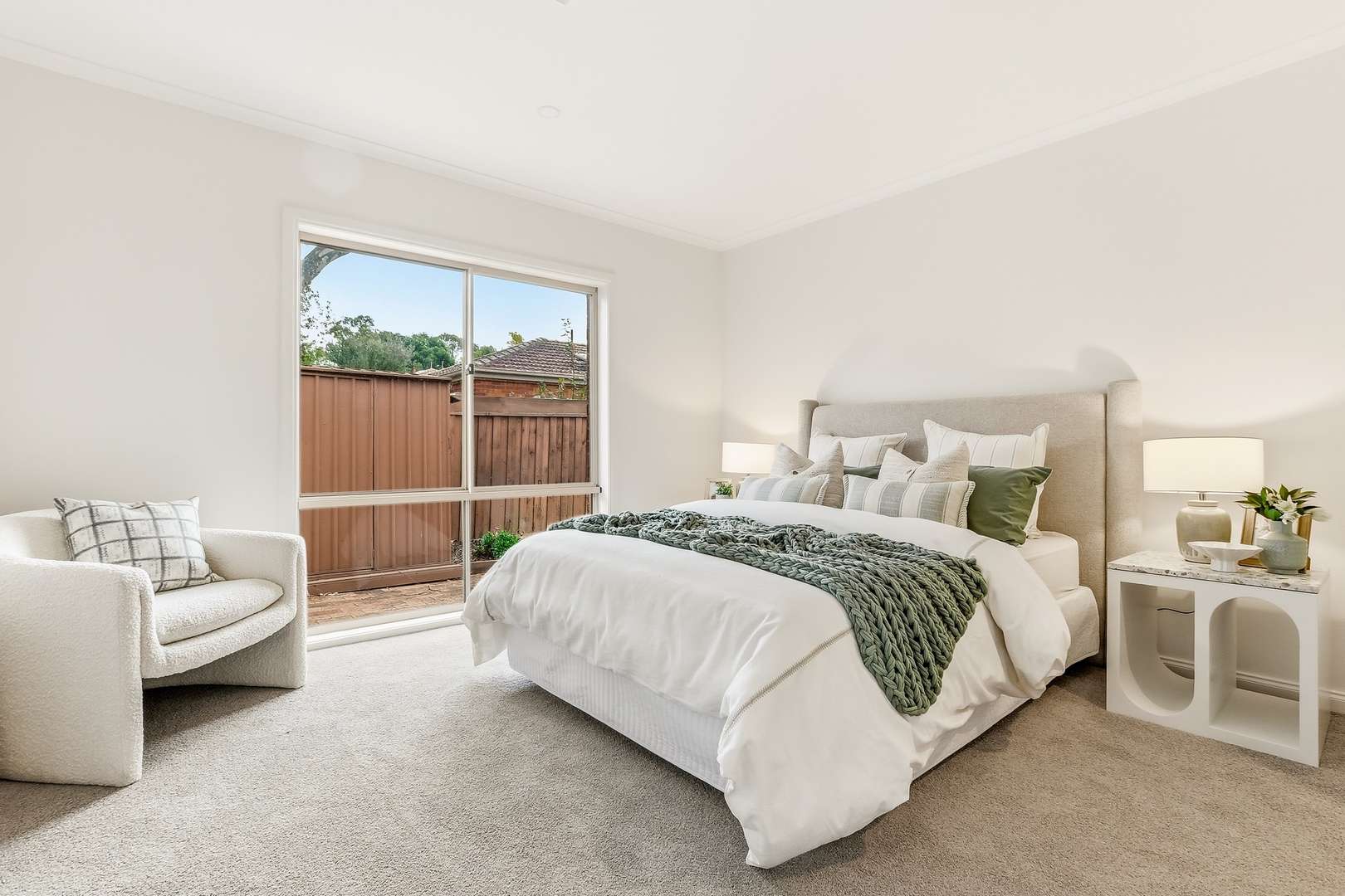 Enjoy park views and privacy in this 2-bedroom villa