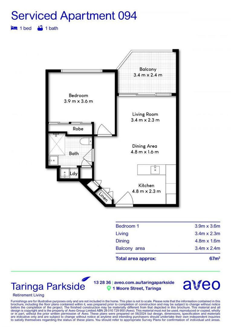Highly sought-after one-bedroom apartment