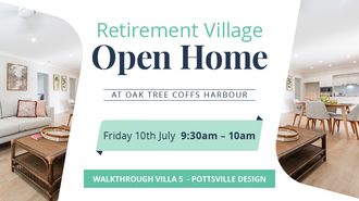 Villa 5 Open Home @ Oak Tree Coffs Harbour