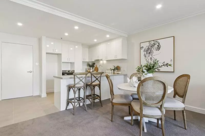 Bright & spacious one-bedroom apartment with gum tree & playing fields view