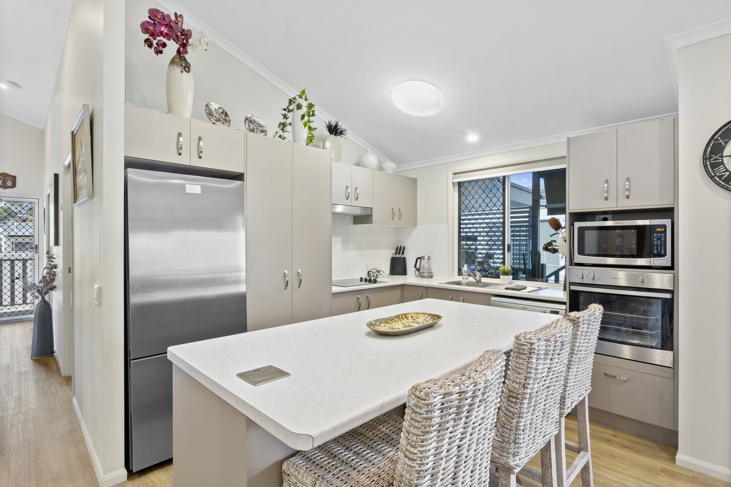 Spacious Living with Cathedral Ceilings