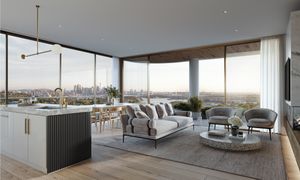 Sports car displays and custom-made wine cellars: Inside the heady world of upmarket apartment downsizers  