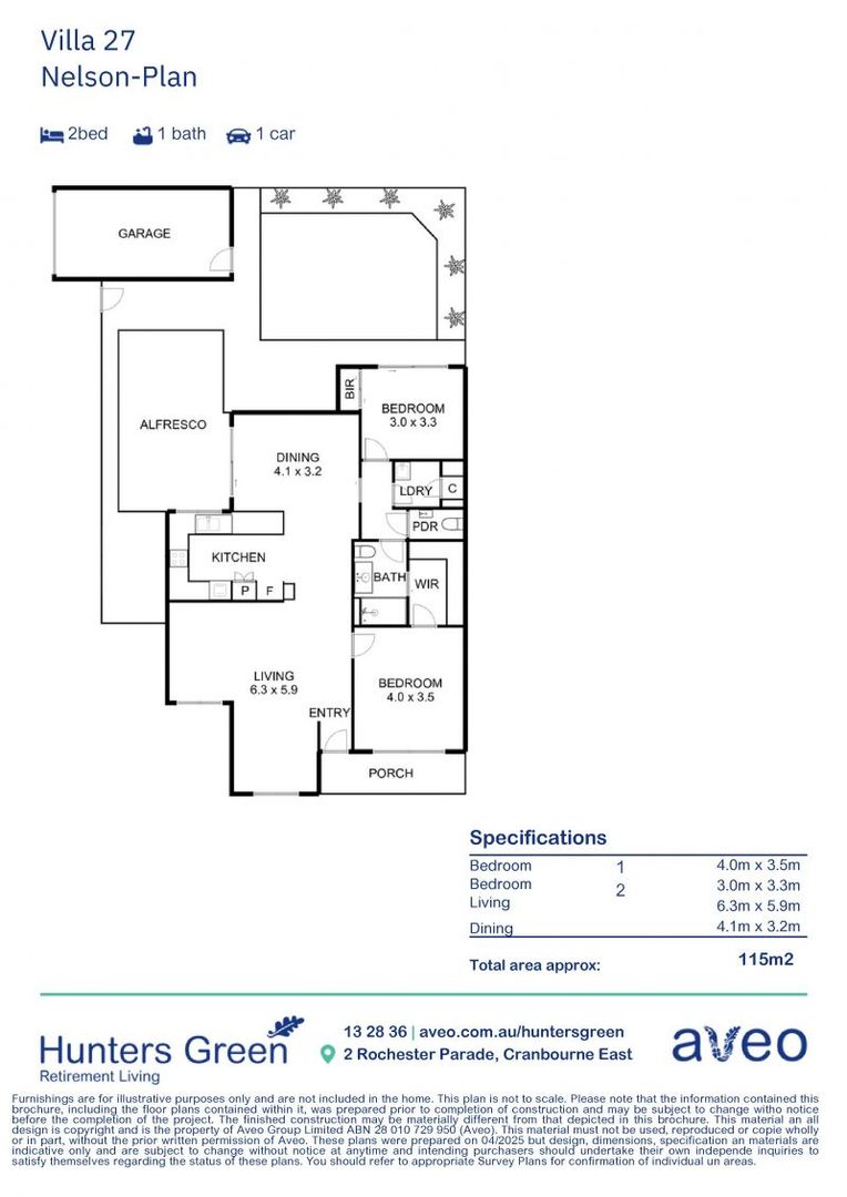 Large & Spacious Two-Bedroom Villa in a Thriving Community
