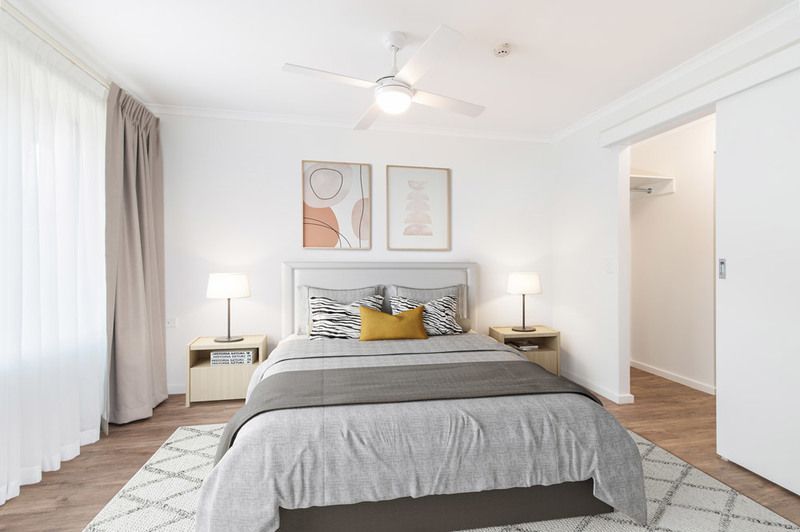 Spacious serviced apartment filled with natural light