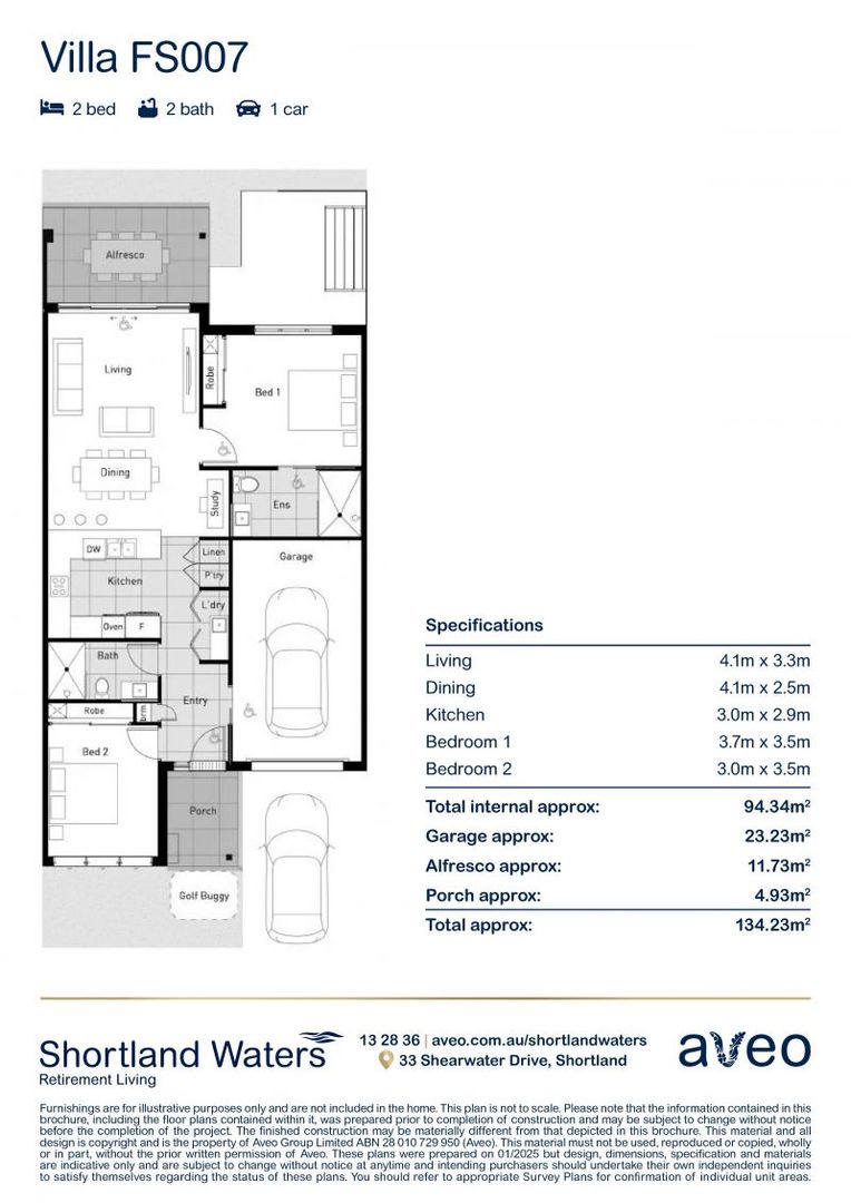 Experience retirement excellence with this stunning villa!