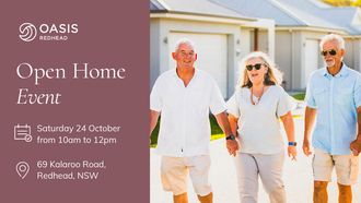 Oasis Redhead Open Home Event 