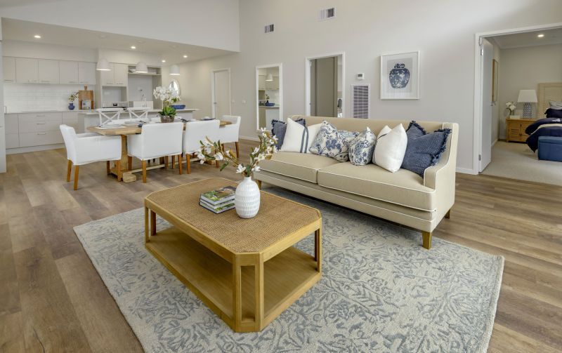 Open plan living to relax and enjoy