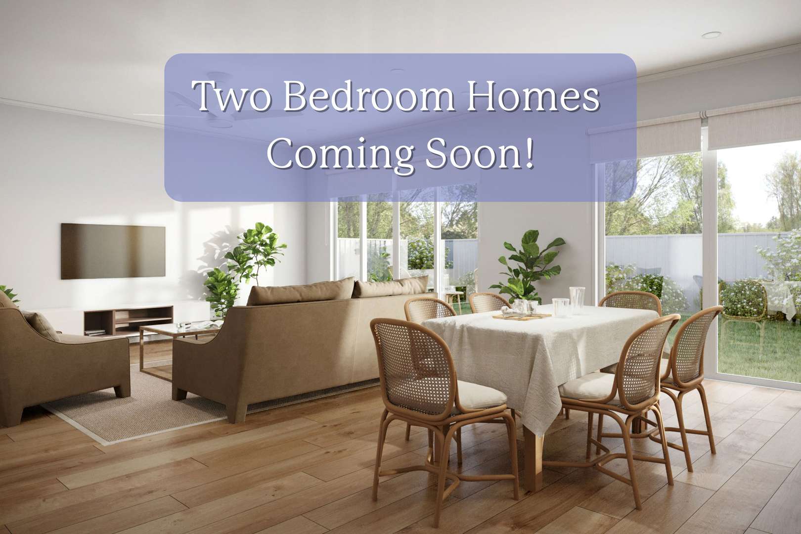 Two Bedroom Homes Coming Soon - Modern Comfort, Low-Maintenance Living