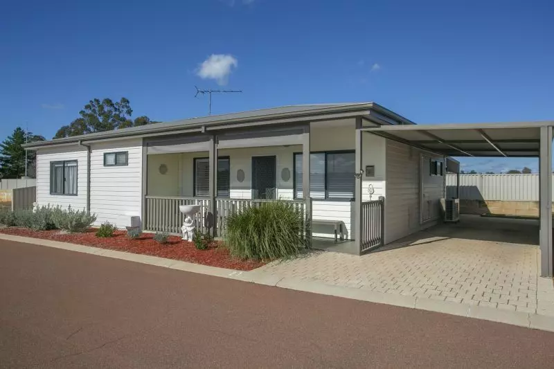 Open plan living situated on a large, elevated block.