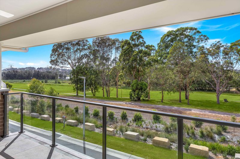 Serene retirement living with scenic golf course outlooks