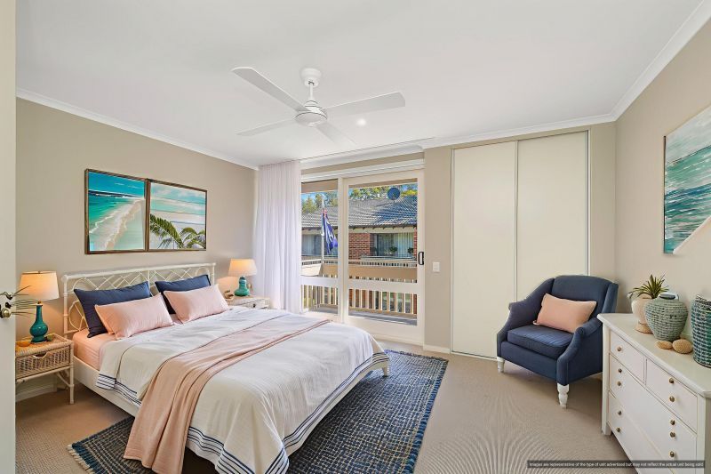 2 Bedroom, One Garage Upper Level Unit - Over 55's!