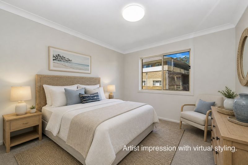Sun-Filled Three-Bedroom Villa with Balcony and Private Garage