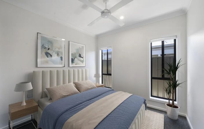 Modern 2 bed home with outdoor deck and private garden