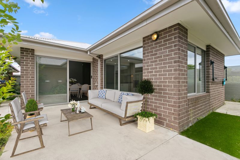 Relax in your modern, low maintenance home