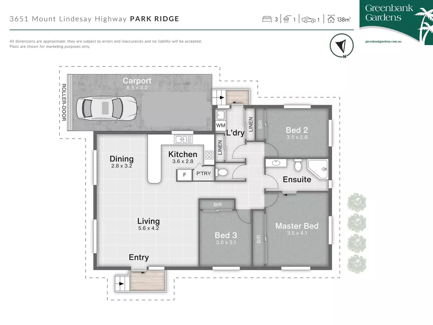 Stylish 3-Bedroom Home on a Corner Block – Greenbank Gardens Lifestyle Resort (Over 50s)