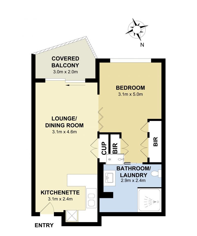 Convenient ground-floor location