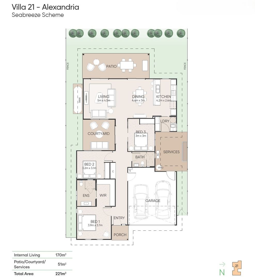 Elegant Three Bedroom Home Surrounded by Nature