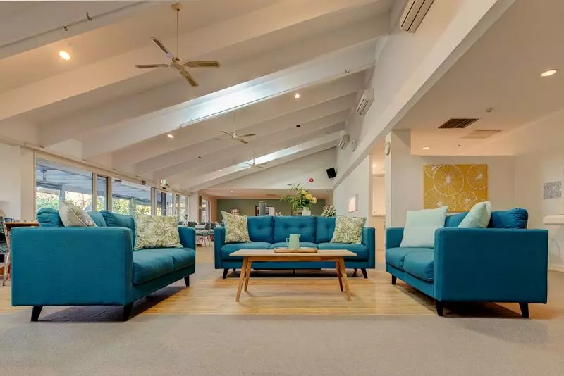 Modern comfort in serene surroundings