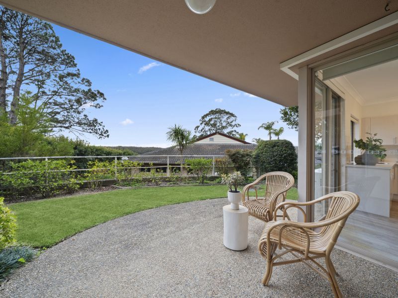 Spacious ground floor villa with garden outlook