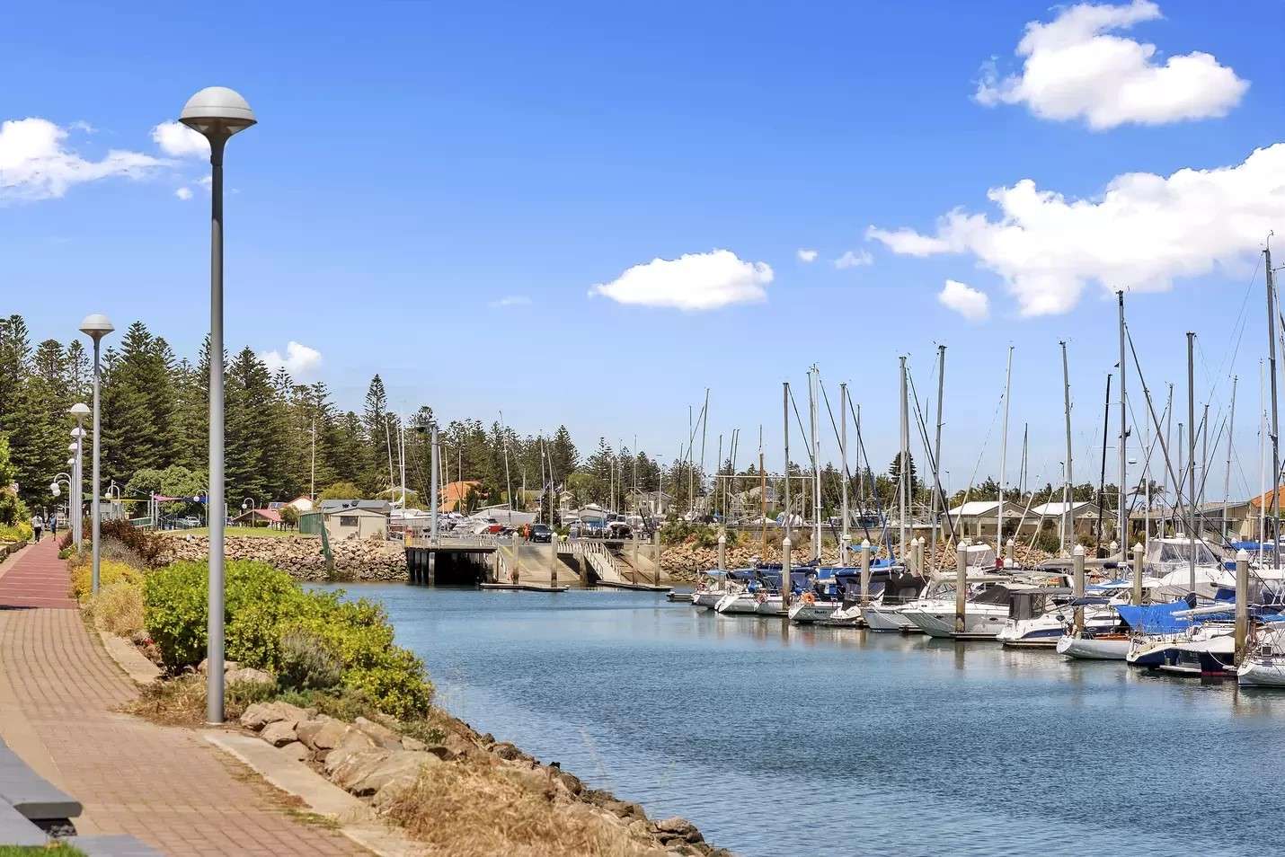 Resthaven North Haven ‘Gulf Point’ Retirement Living offers 55 two-bedroom units just a block from the shores of St Vincent’s Gulf.