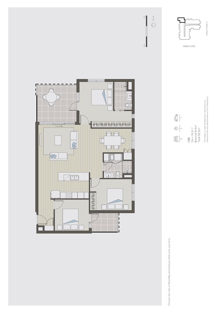 Brand New 3 Bedroom To Call Home!