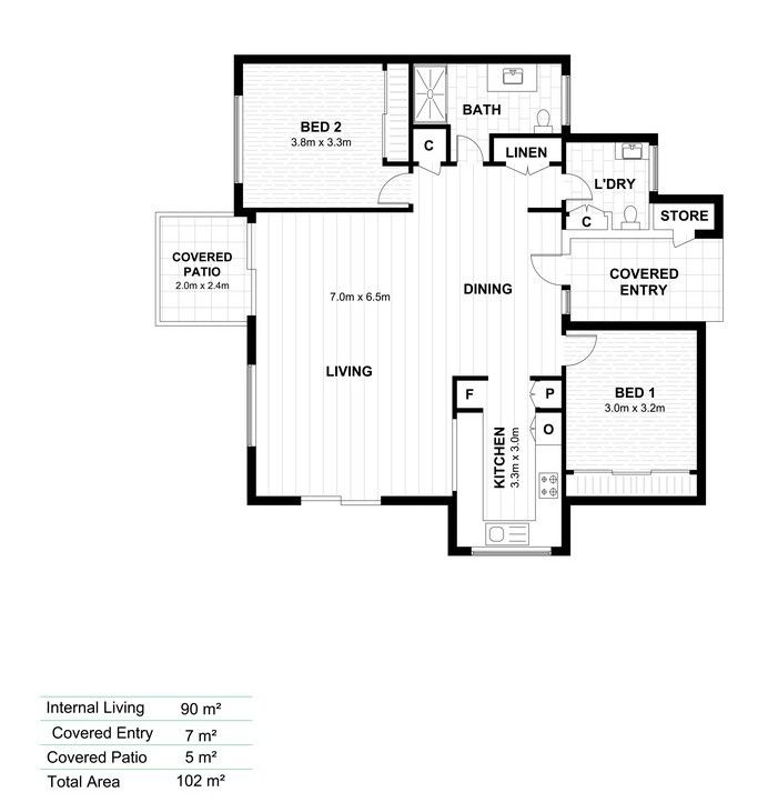 Ground Floor Unit with Rainforest Views and Private Courtyard