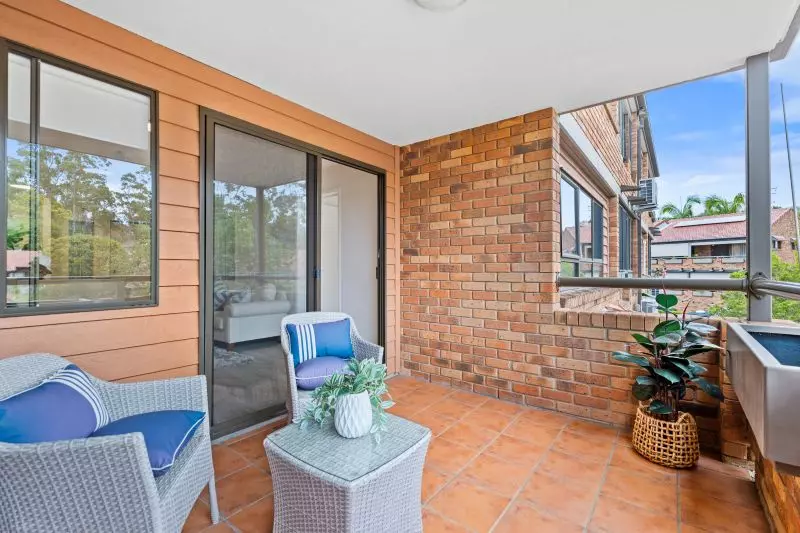 Modern apartment with private balcony