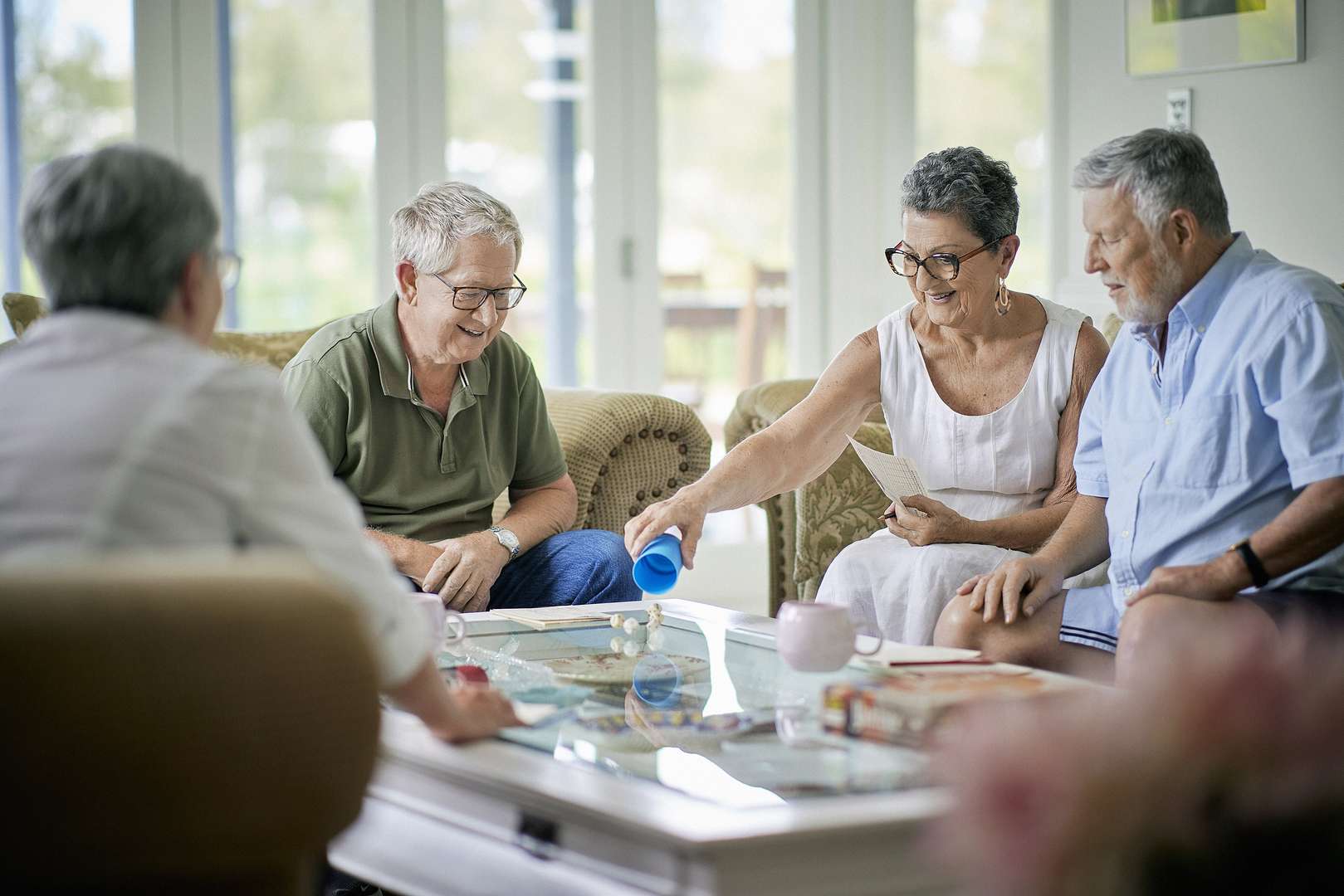 Lovely two bedroom unit with with open plan living