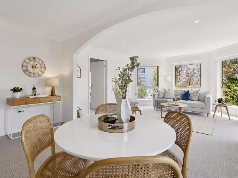 DEPOSIT TAKEN - Spacious, light-filled 2br unit with bay windows & garden views