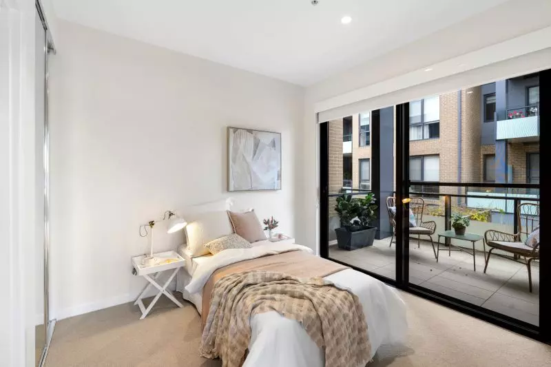 DEPOSIT TAKEN: Peaceful, Large - Two Bedroom First Floor Apartment overlooking tree tops of Bogong Reserve at The Residences of Campbell Place