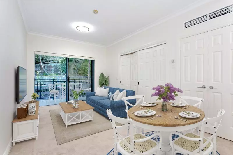 Private and serene one-bedroom serviced apartment