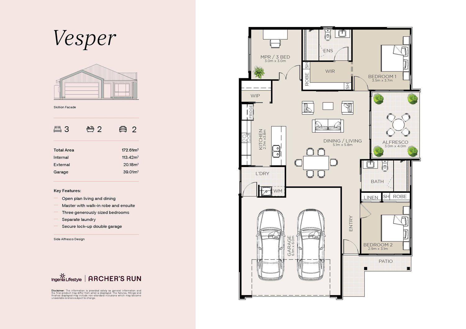 Welcome to the Vesper - Enjoy Tranquil Outdoor Living