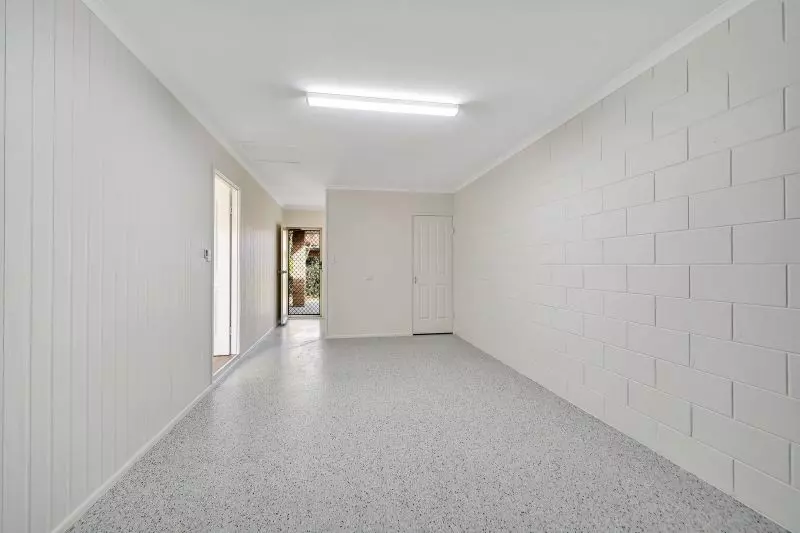 Wrapped in garden with an open Elevation