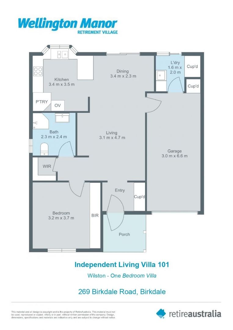 Retire in an established and welcoming community.