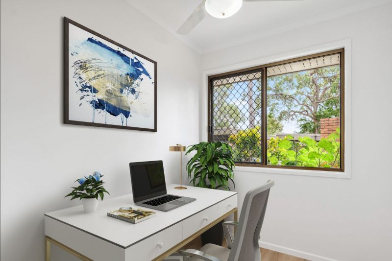 Light-filled one-bedroom plus study villa