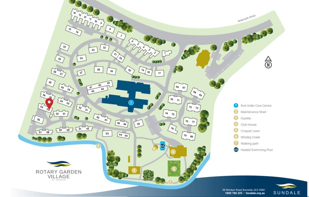 Lovely 1 bedroom undergoing renovation - Unit 53 at Rotary Garden Village