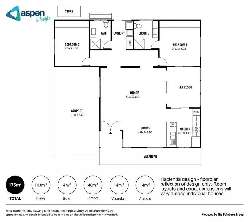 Hacienda – north-facing contemporary home