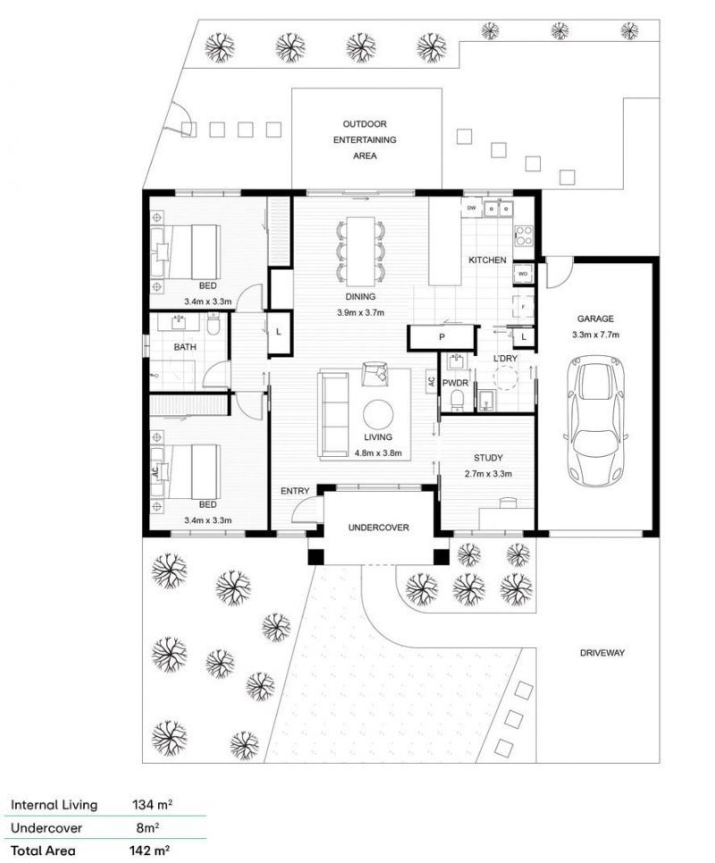 Stylishly Upgraded Home with Spacious Private Yard