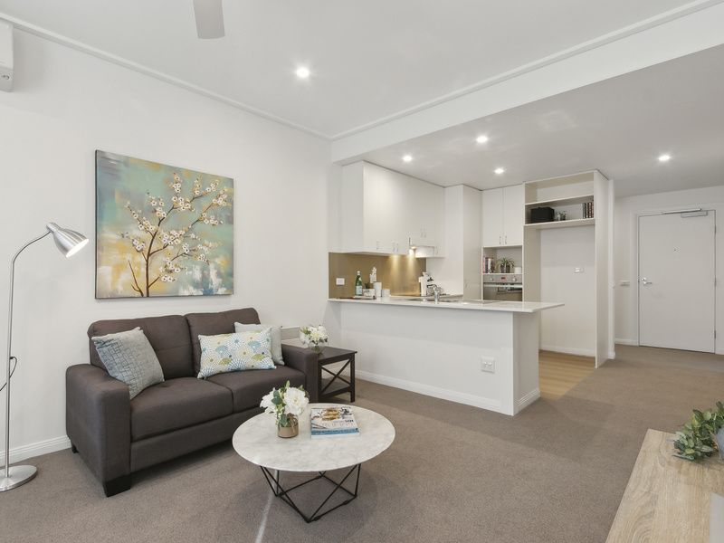 Fully Reinstated One-Bedroom Plus Study with Balcony