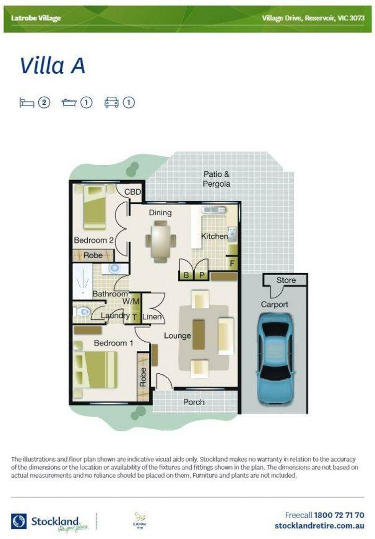 Retire your way at Latrobe Retirement Village  TWO WEEK TRIAL STAY AVAILABLE